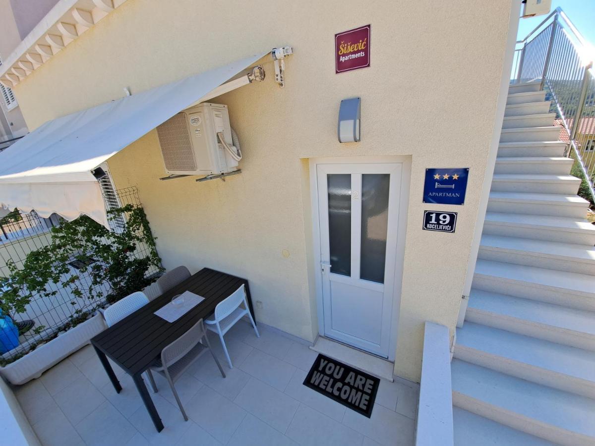 Apartments Sisevic - Comfort Apartments With Balconies And Sea View Слано Екстериор снимка