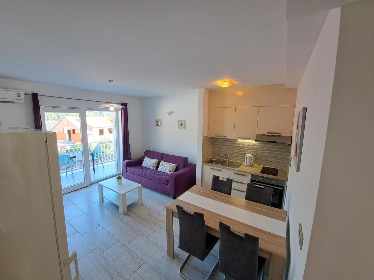 Apartments Sisevic - Comfort Apartments With Balconies And Sea View Слано Екстериор снимка