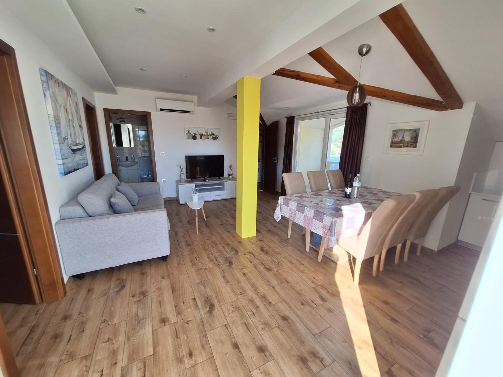 Apartments Sisevic - Comfort Apartments With Balconies And Sea View Слано Екстериор снимка
