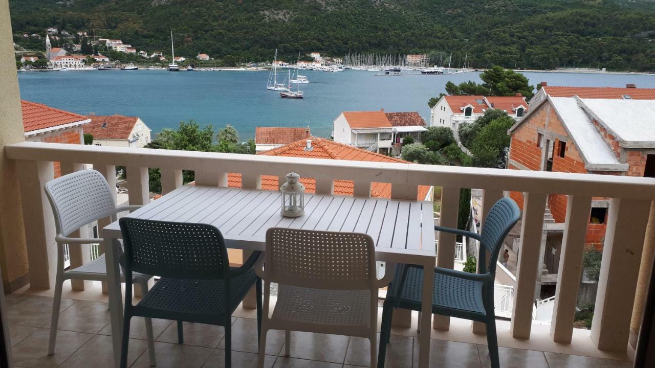 Apartments Sisevic - Comfort Apartments With Balconies And Sea View Слано Екстериор снимка