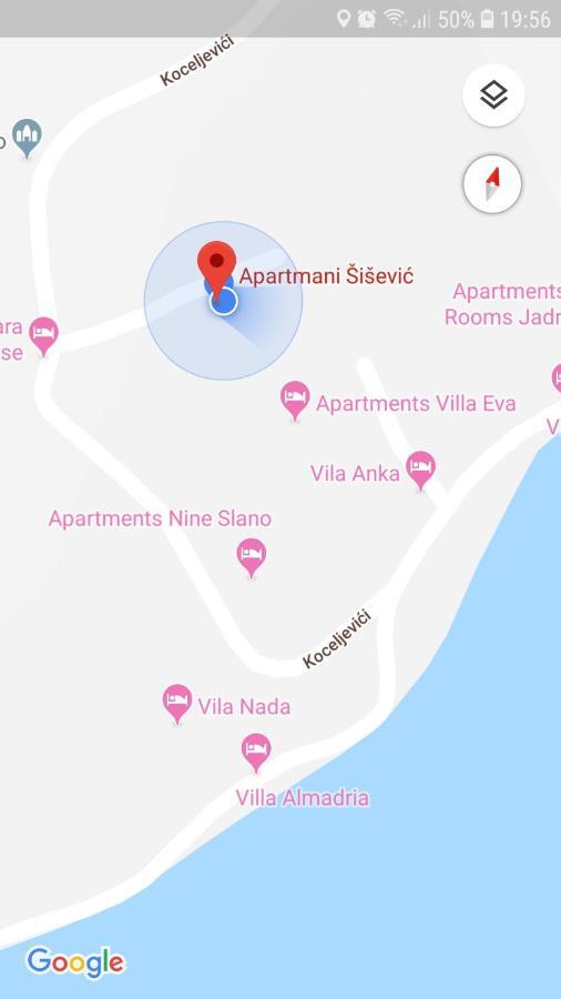 Apartments Sisevic - Comfort Apartments With Balconies And Sea View Слано Екстериор снимка