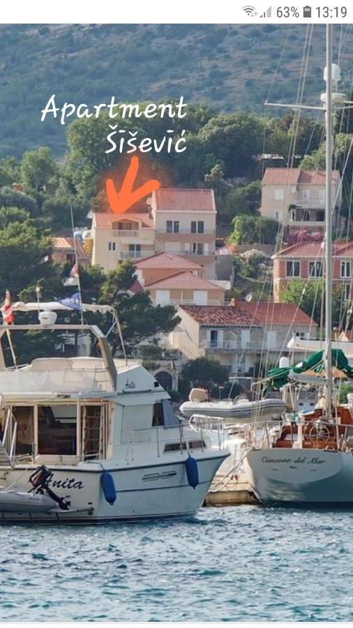 Apartments Sisevic - Comfort Apartments With Balconies And Sea View Слано Екстериор снимка